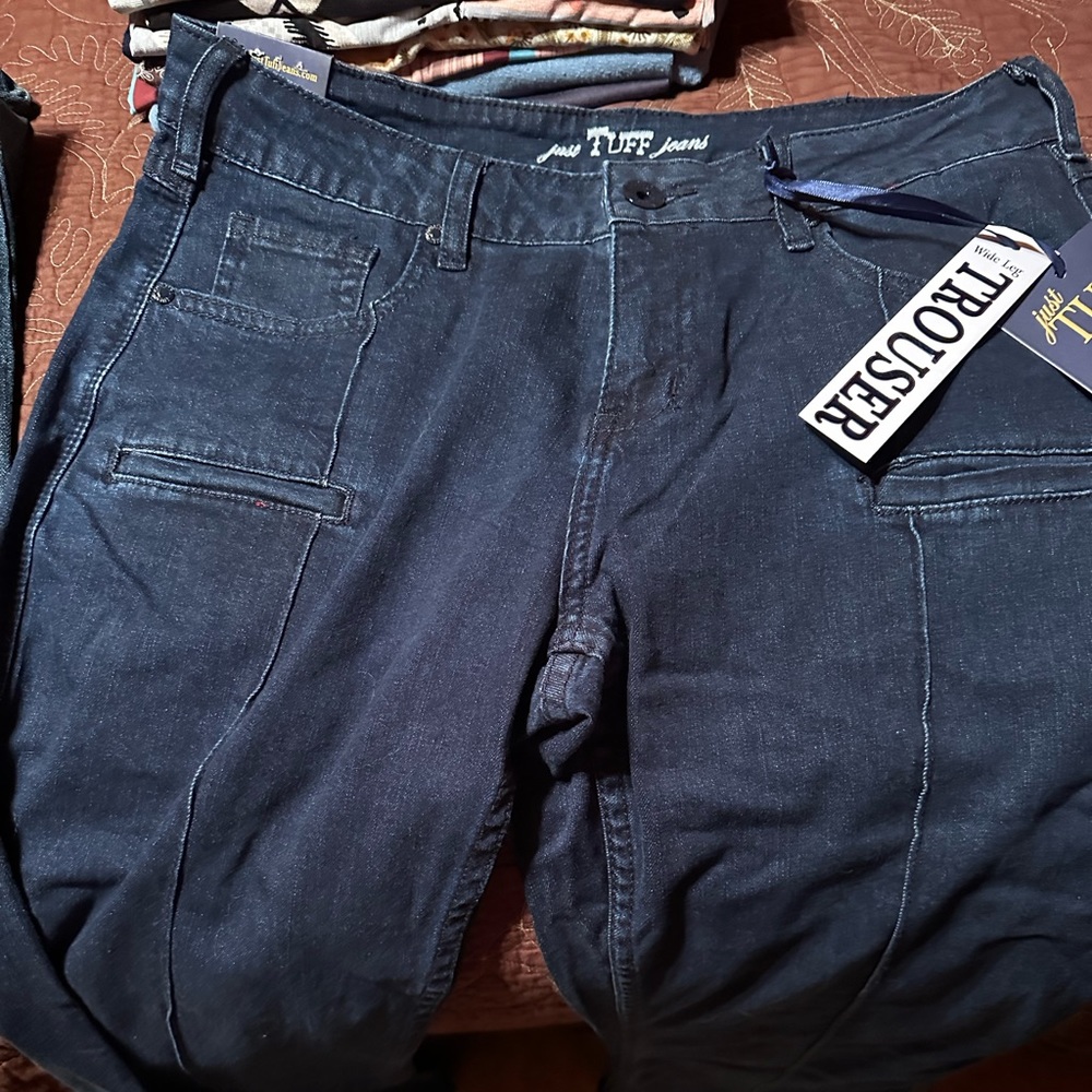 Brand new with tags. Great jeans, just don’t fit like I like.